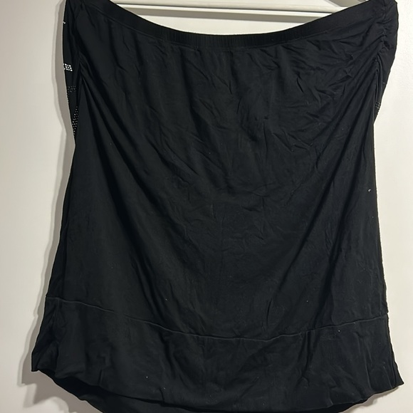 Black 1X MXM Strapless top - Picture 3 of 3